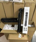 3120A MODEL ADJUSTABLE-HEIGHT PORTABLE UNIVERSAL CAMERA/PHONE TRIPOD STAND & HOLDER - Image 6