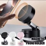 MINI VACUUM DOUBLE-SIDE MAGNETIC SUCTION FOLDABLE PHONE STAND & HOLDER