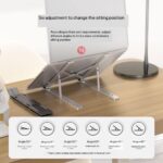FOLDABLE STAINLESS STEEL LAPTOP STAND - Image 2