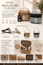 MOVDARL SIGNATURE HAND SHOULDER CROSSBODY CASE BAG - Image 3