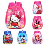 HIGH-QUALITY SPACIOUS UNISEX KIDDIES HARD-SHELL CHARACTER SCHOOL BAG/BACKPACK (43 × 32CM)